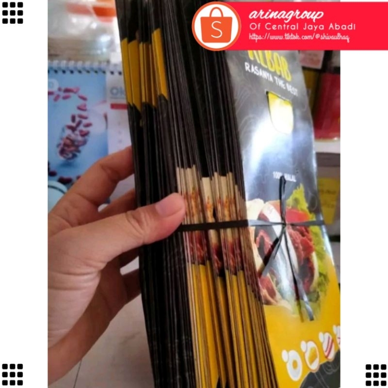 

150 LEMBAR KERTAS KEBAB TARIKAN BAHAN IVORI PUTIH UKURAN 24 × 9,2 CM HIGH QUALITY TEBAL PRODUK TERBARU | KOTAK KEBAB IVORI PUTIH KEKINIAN | DUS KEBAB VIRAL TIKTOK | KEMASAN KEBAB | BOX KEBAB 150 PCS MURAH | CENTRAL JAYA ABADI | ARINA SHIVA GROUP 6297