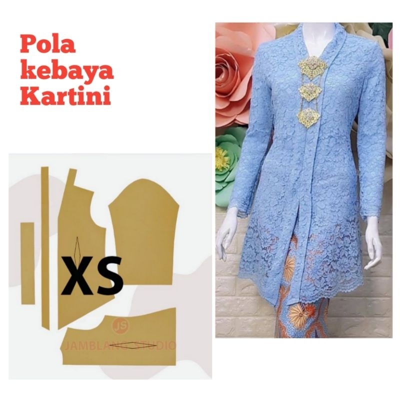 Pola Custom Kebaya Kartini