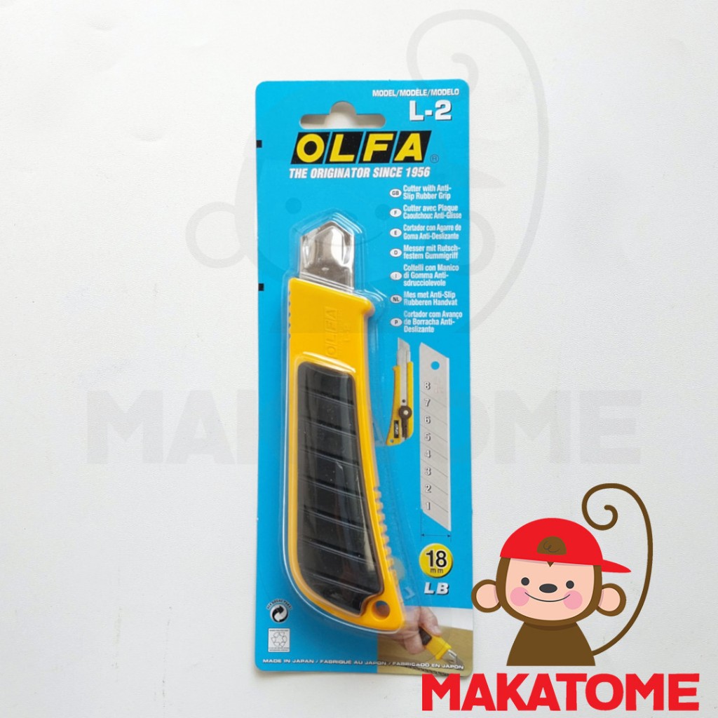 

Olfa L-2 18mm Snap off blade cutter L2 besar 18 mm jepang japan
