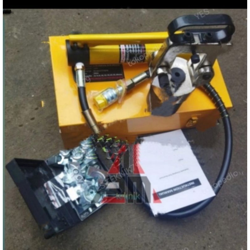 Tang pres skun 16-400mm/ tang kabel crimping hidrolik 16-400 mm