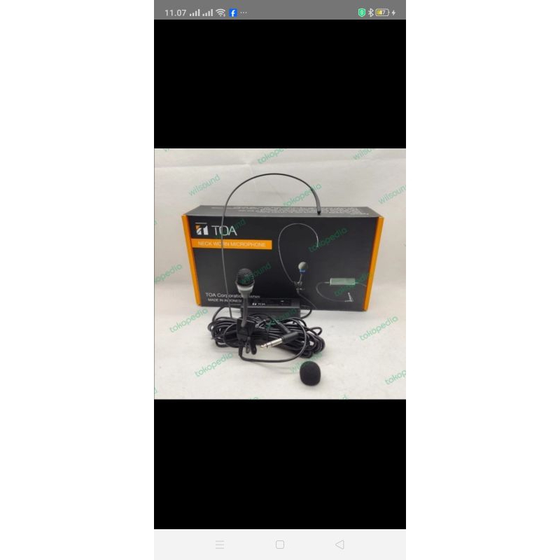 Mic bando Toa zm362/zm362/362original