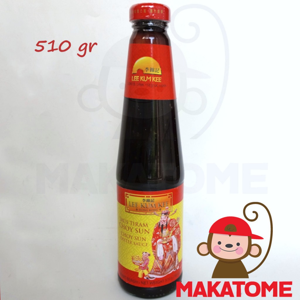 

LEE KUM KEE Choy Sun Oyster Sauce 510gr saus tiram 510 gr NON MSG LKK