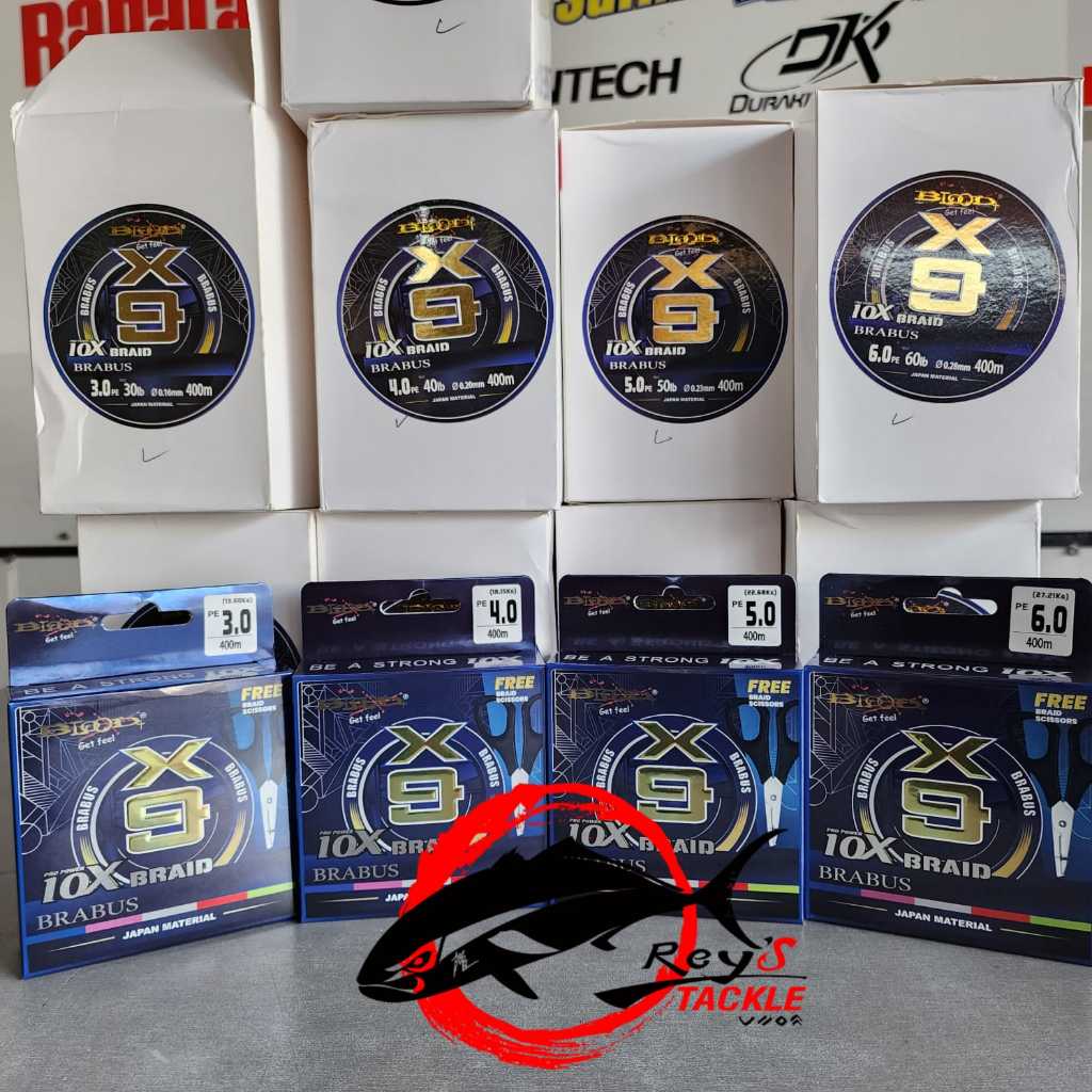 PE BLOOD BRABUS X9 MULTICOLOR 400 METER
