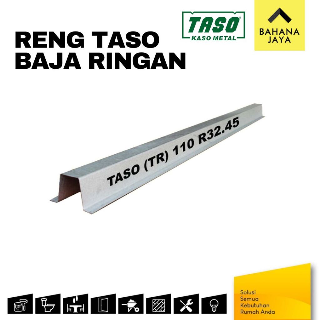 TASO RENG BAJA RINGAN/ CANAL TASO RENG 40X45 RENG 32X45 - READY MANADO