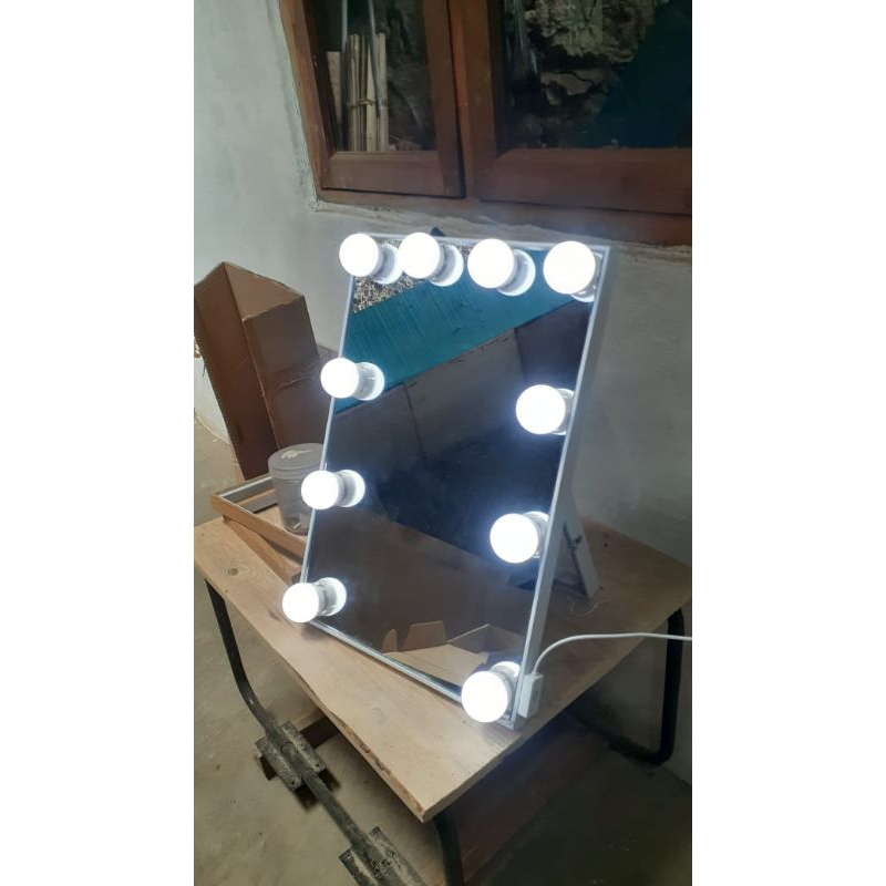 Cermin Berdiri Custom Model Frameless