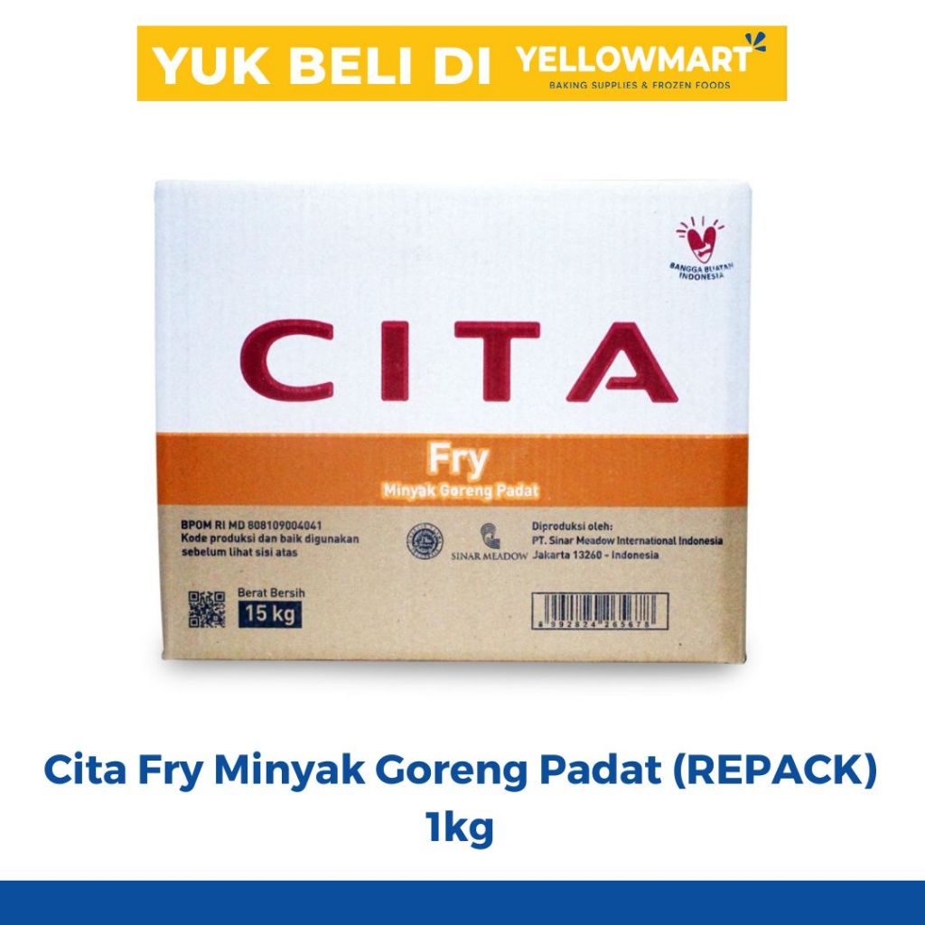 

Cita Fry Minyak Goreng Padat (REPACK) - 1kg