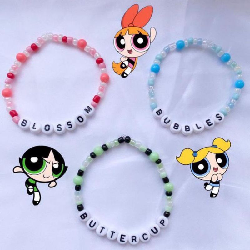 gelang Powerpuff couple ber3
