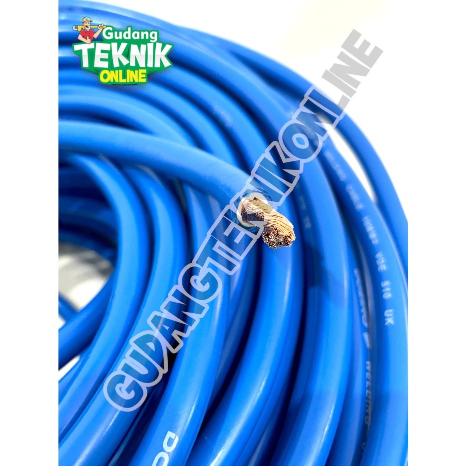 (PER METER DOZIRO LITE) Kabel Las 12mm 16mm 25mm PER METER DOZIRO LITE / Cable Welding Kabel Mesin L