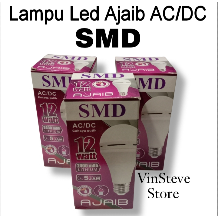 Lampu Ajaib Led SMD AC/DC 12 Watt