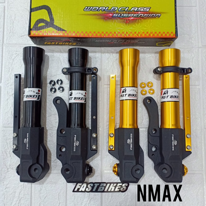 Bottom Shock Depan Nmax Fast Bikes Tabung Shock Depan Nmax Old / Nmax New Full Cnc Fast Bikes