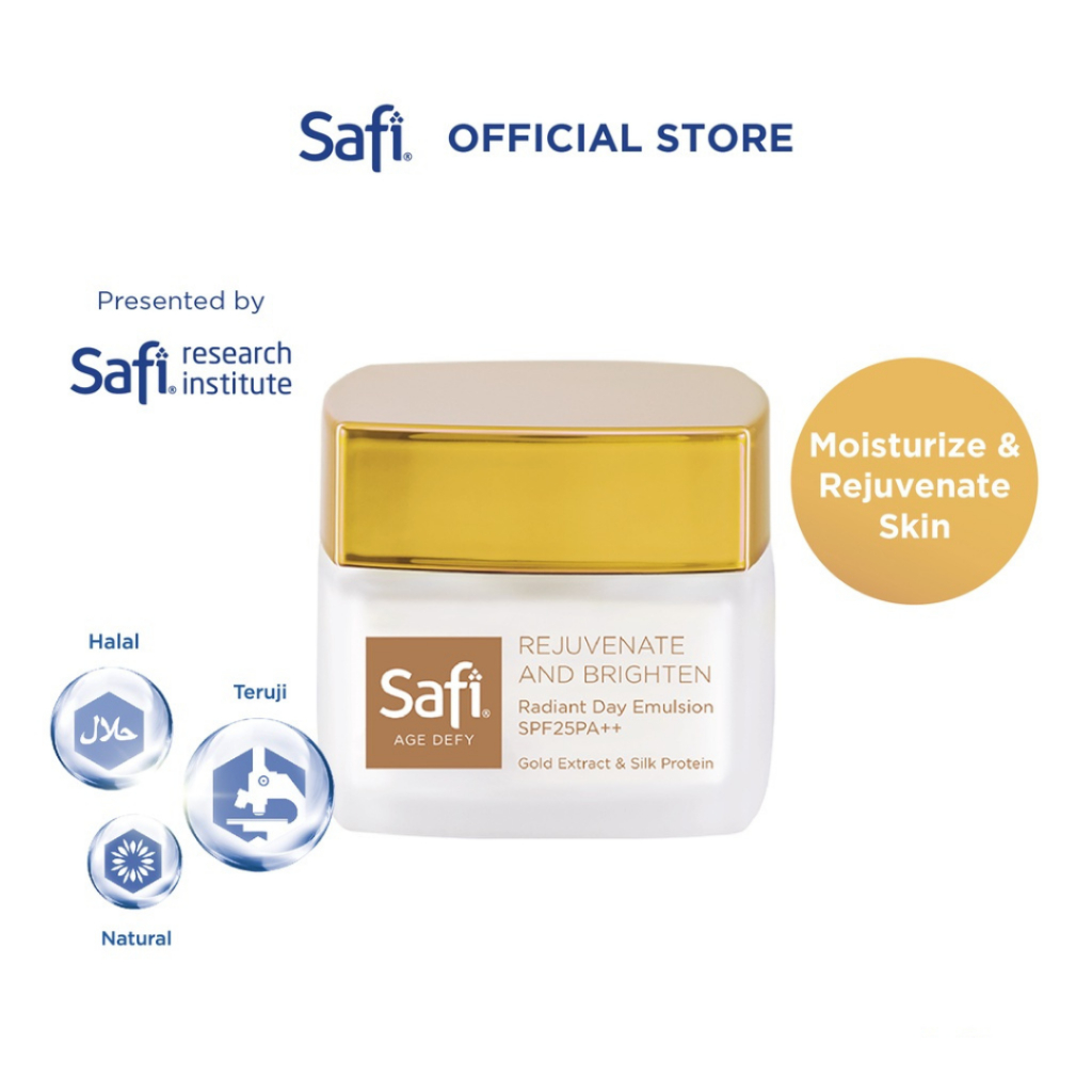 Safi Age Defy Radiant Day Cream 25gr/40gr- Krim Siang