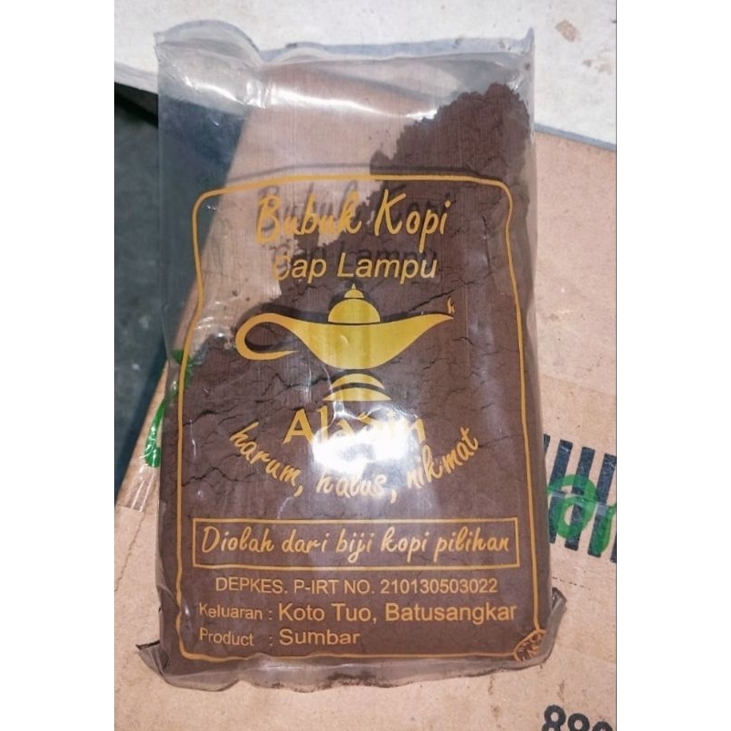 

Kopi Bubuk Cap Aladin Ukuran Kecil & Besar