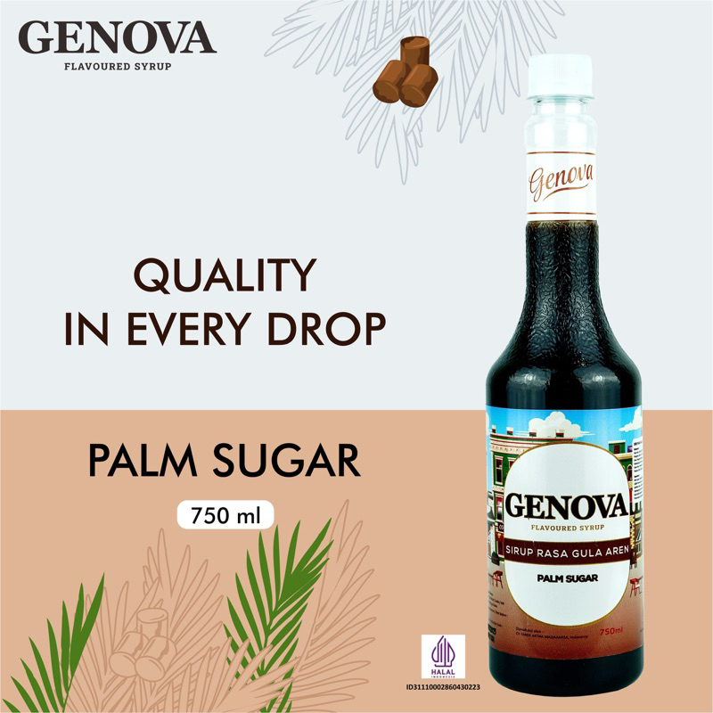 

Syrup Genova Palm Sugar 750ml