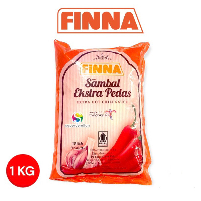 

Finna Sambal extra pedas 1kg