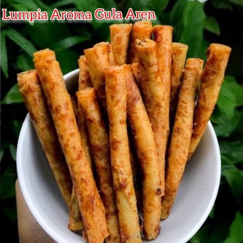 

LUMPIA GULA AREN 500 GRAM PISANG SALE AROMA