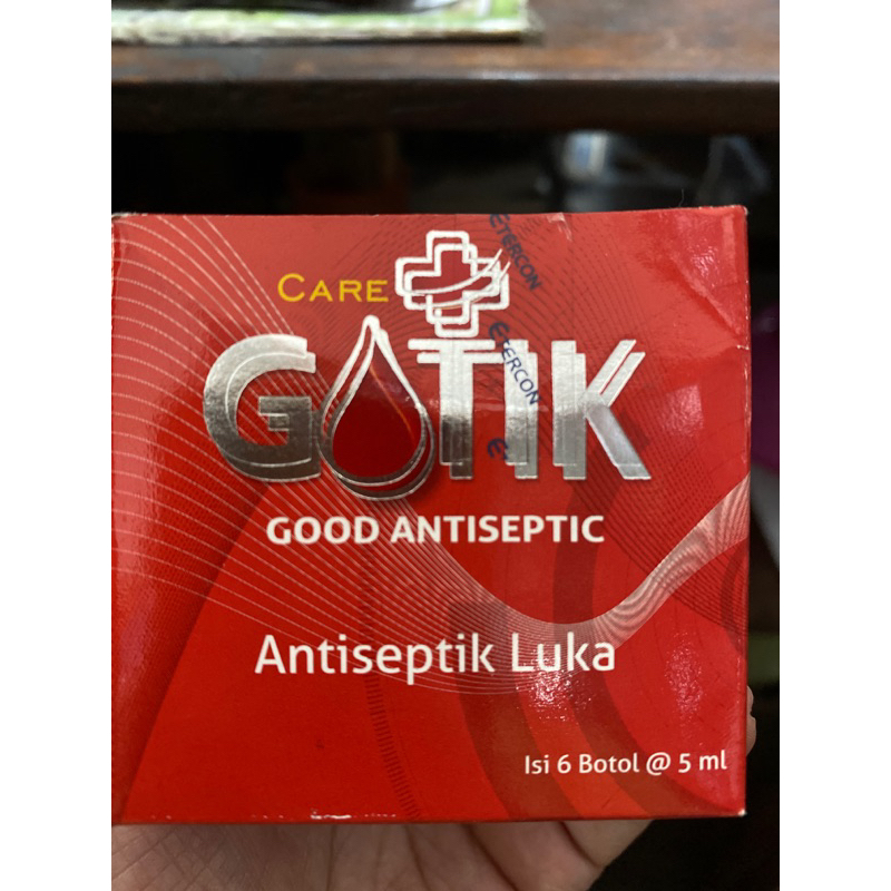 GOTIK ANTISEPTIK LUKA DAN SARIAWAN