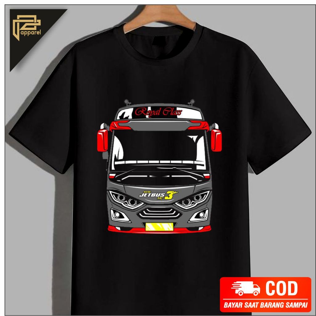 baju kaos anak JETBUS bus mania jet bus 3