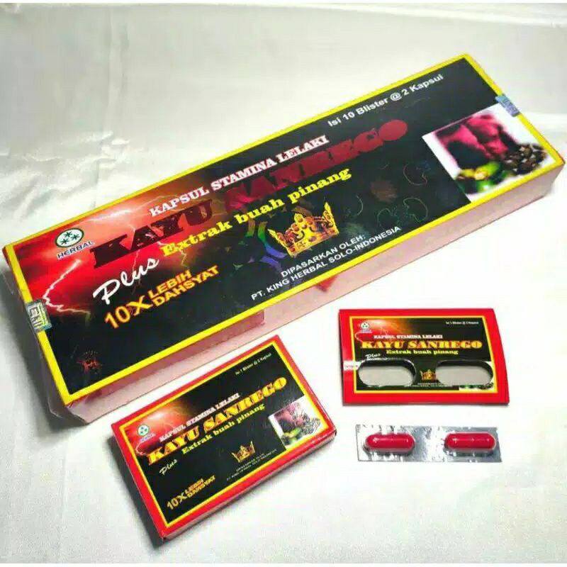 Wntg.id // Kapsul kayu sanrego ekstrak buah pinang original dari bahan alami bisa cod bisa sameday