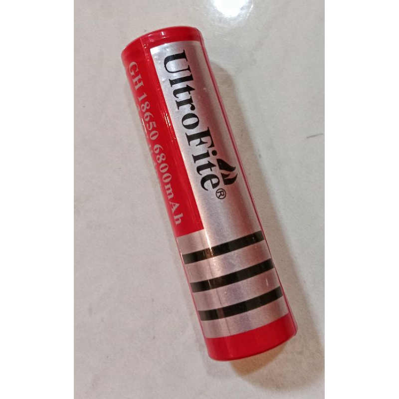 Baterai UltroFite GH18650 6800mAh 3.7V li-ion