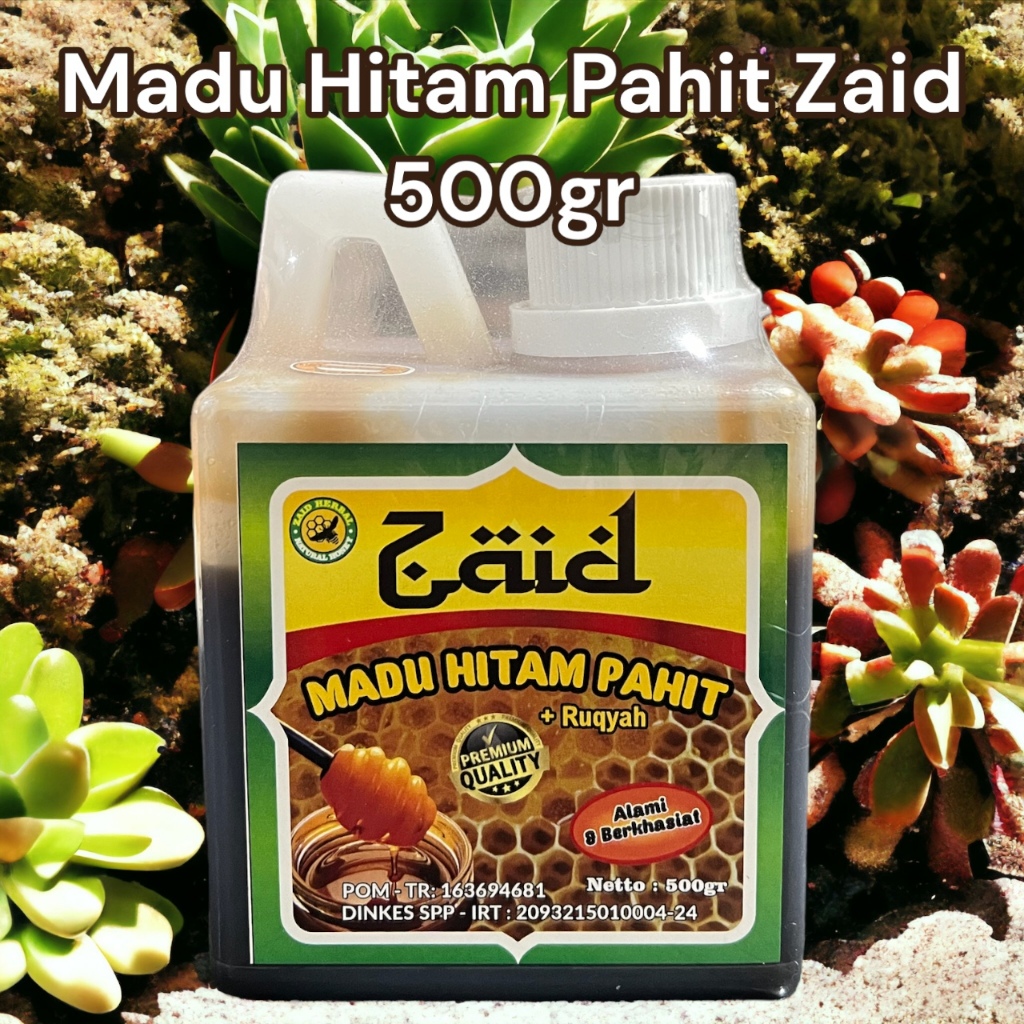 

Madu Hitam Pahit ZAID 500gr Madu Herbal Hitam Pahit Asli