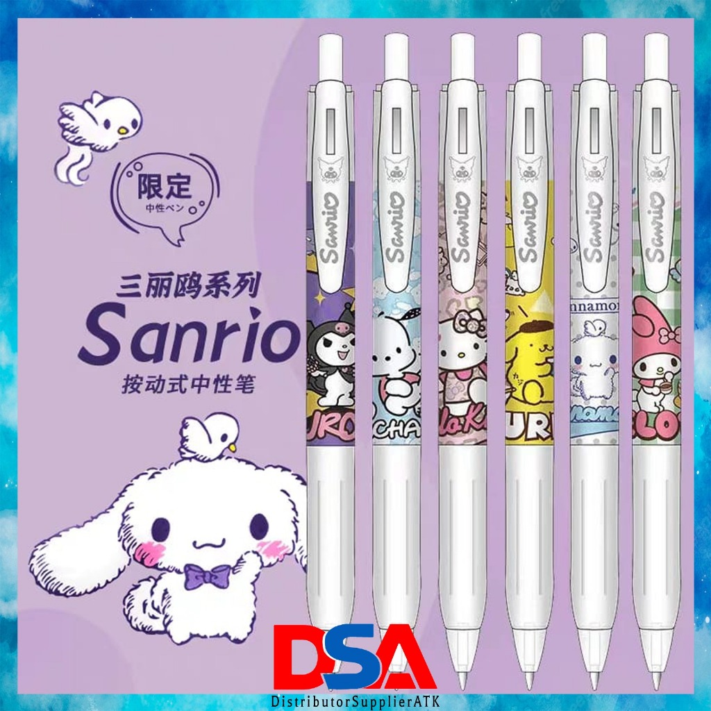 

PULPEN GEL KARATER SANRIO /PULPEN MEKANIK SANRIO GEL 0,5 AKRILIK PREMIUM/PULPEN CETEK MURAH