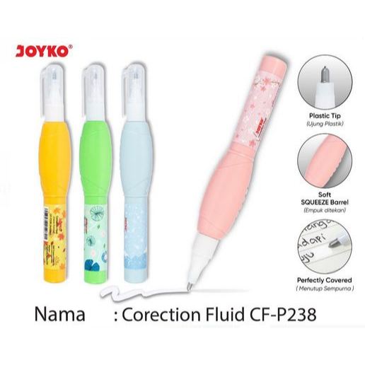 

Joyko Correction Fluid / Cairan Koreksi CF-P238