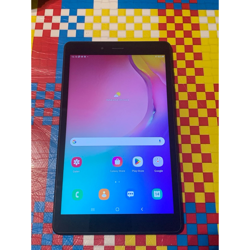 Samsung Galaxy Tab A8 2019 T295 2/32 SEIN pemakaian admin aja tablet bekas second original