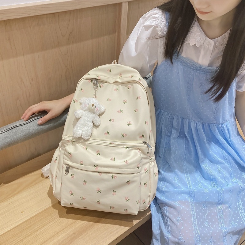 EMMA - RANSEL KOREA WANITA / Ransel Sekolah Anak / Tas Ransel Laptop