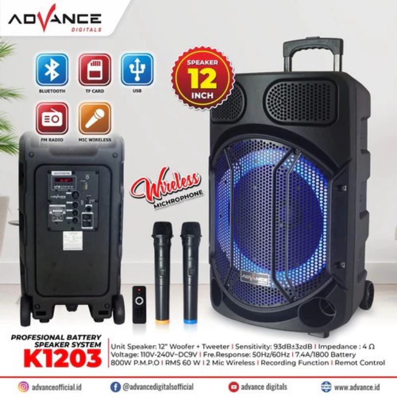 speaker advance k1203 original