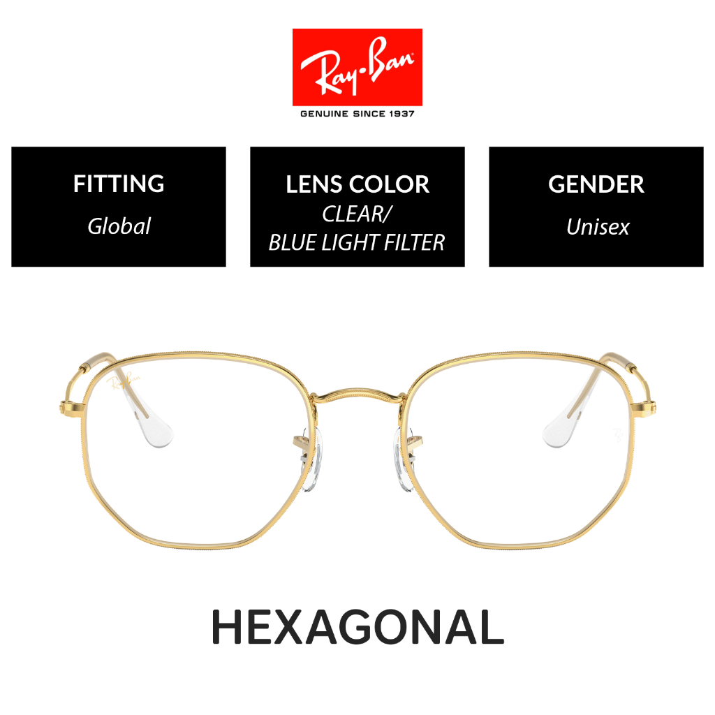 RAY-BAN Hexagonal | RB3548 9196BF51 | Sunglasses | 44.7mm