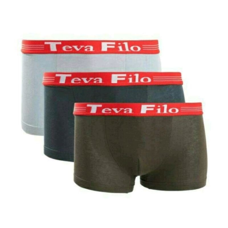 {3PCS } TevaFilo Kids 607 Celana Dalam Anak Cowok Model BOXER TevaFilo