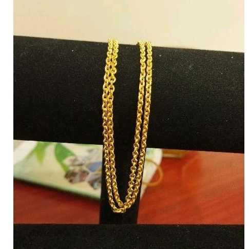 kalung emas 24k/ London 99.9%