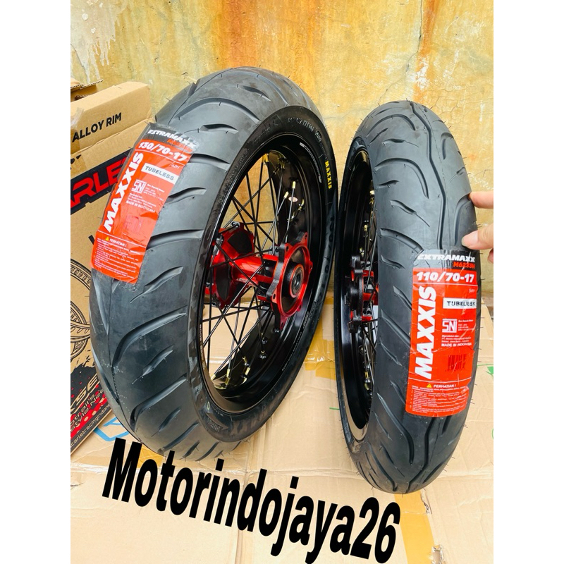 Whellset Velg Ban Supermoto SCARLET CRF 150L wheelset supermoto CRF 150L