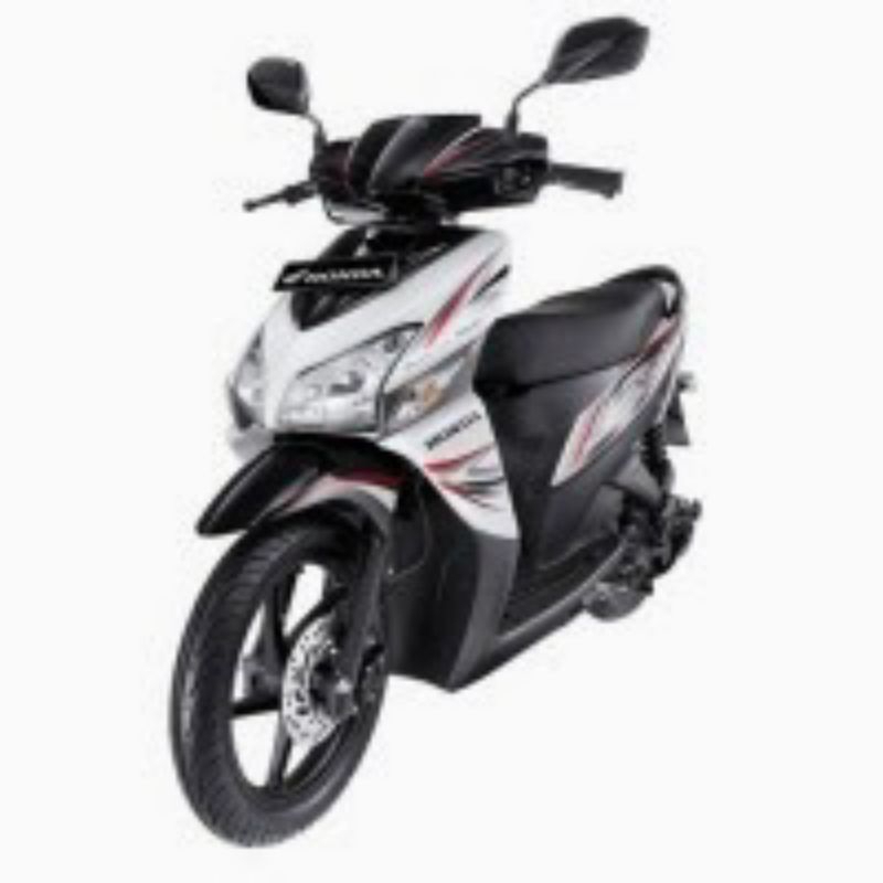 Body Depan Tameng Vario 110 Karbu Vario lama putih + reflektor lampu depan