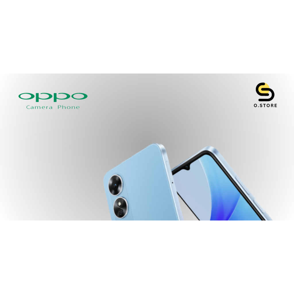 OPPO A17 RAM 6/128 GB NEW SMARTPHONE GARANSI 1 TAHUN