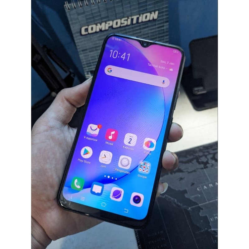 Vivo Y17 4/128 GB Ex Resmi Vivo Indonesia Second Bekas Seken Ori
