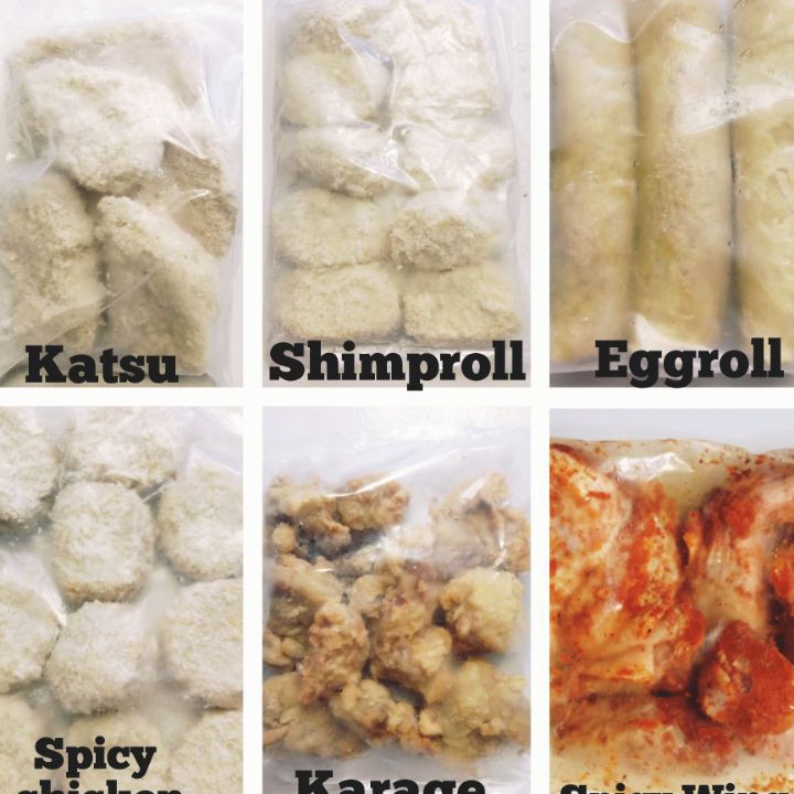 

CHYD0872 [PROMO SALE!!!] Bento Frozen Food/Egg Roll/Shrimp Roll/Spicy/spicy wings