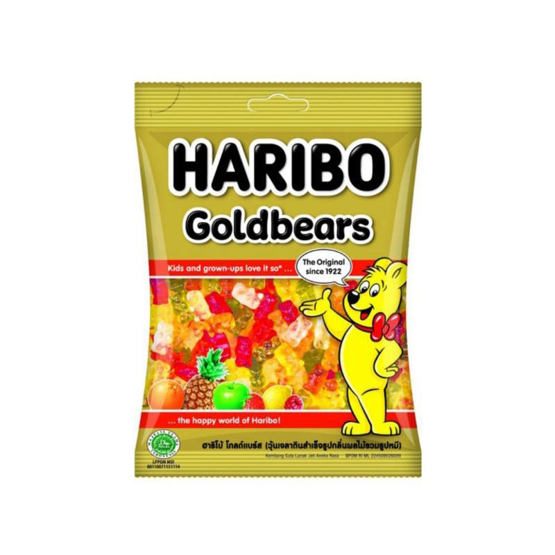 

Haribo Permen Jelly 80gr / Goldbears / Starmix / Cola