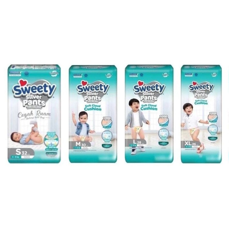 (1BALL) SWEETY // SWEETY SILVER // PAMPERS SWEETY // PAMPERS MURAH