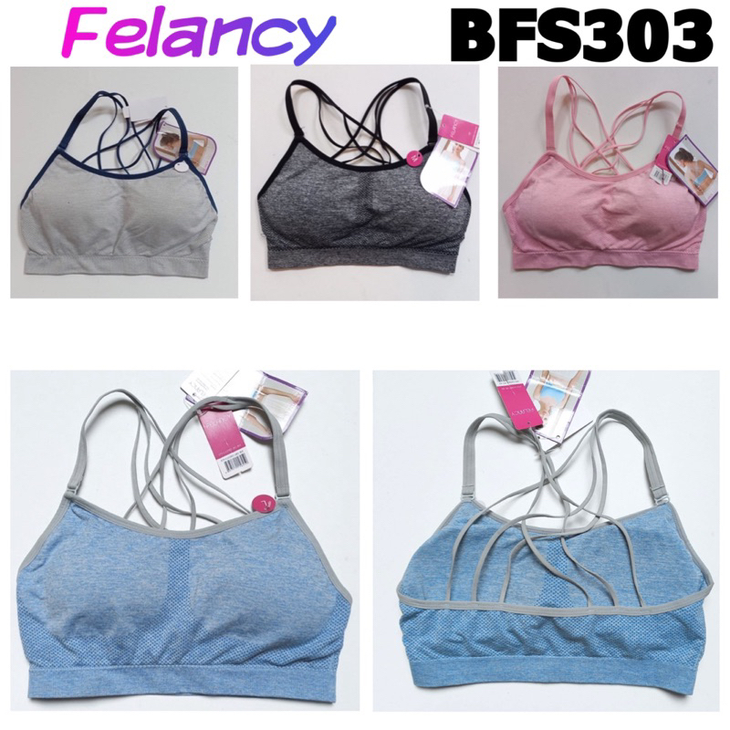 BFS303 bralette bra tanpa kawat felancy L