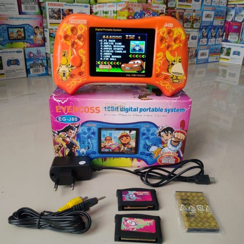 12.12 sale PSP EVERCROSS ribuan permainan sega/nitendo support catridge serbuuu 