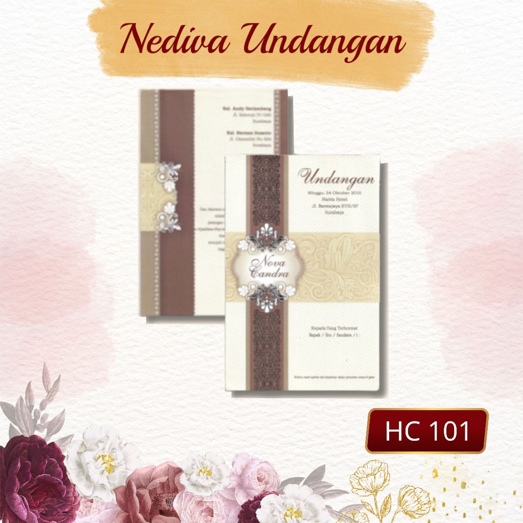 Blangko Undangan Hc 101 Harga Murah