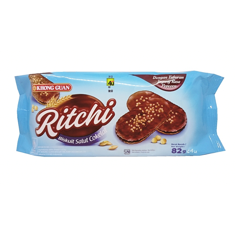 

Khong Guan Ritchi - Biskuit Salut Coklat