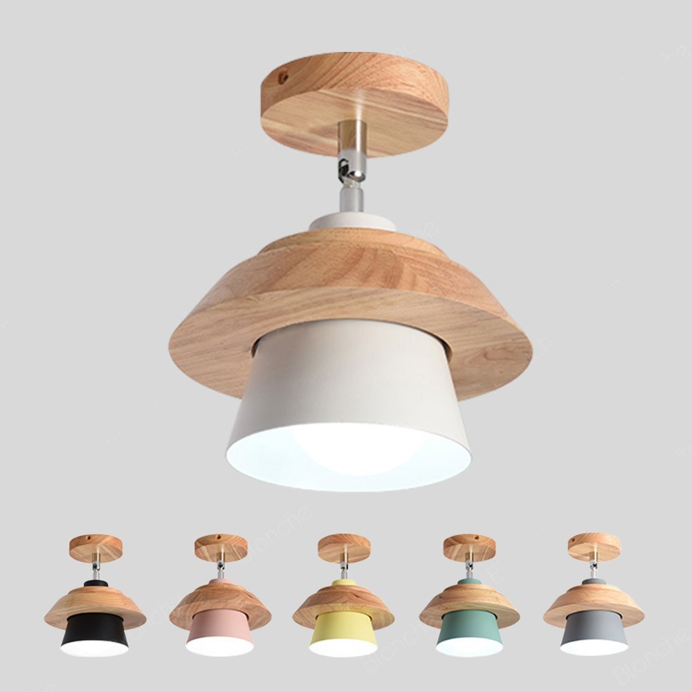 Lampu Gantung Kayu Lampu Hias Plafon Kap Lampu Gantung Minimalis Lampu Led Plafon Ruang Tamu