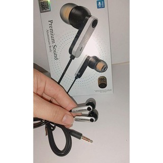 J317 Handsfree DOUBLE bass PANASONIC  DUAL SUPER BAS Headset Mic Hybrid stereo call hifi earpod hf c