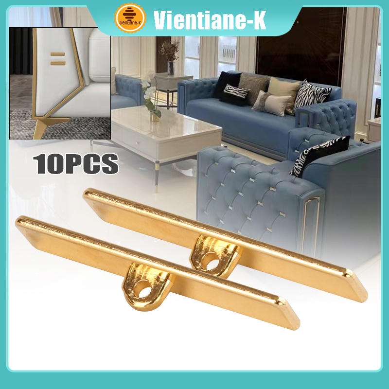 Kancing Sofa Gold 10pcs Buttons Sofa Gold Aksesoris Strip Emas Pengganti Kancing