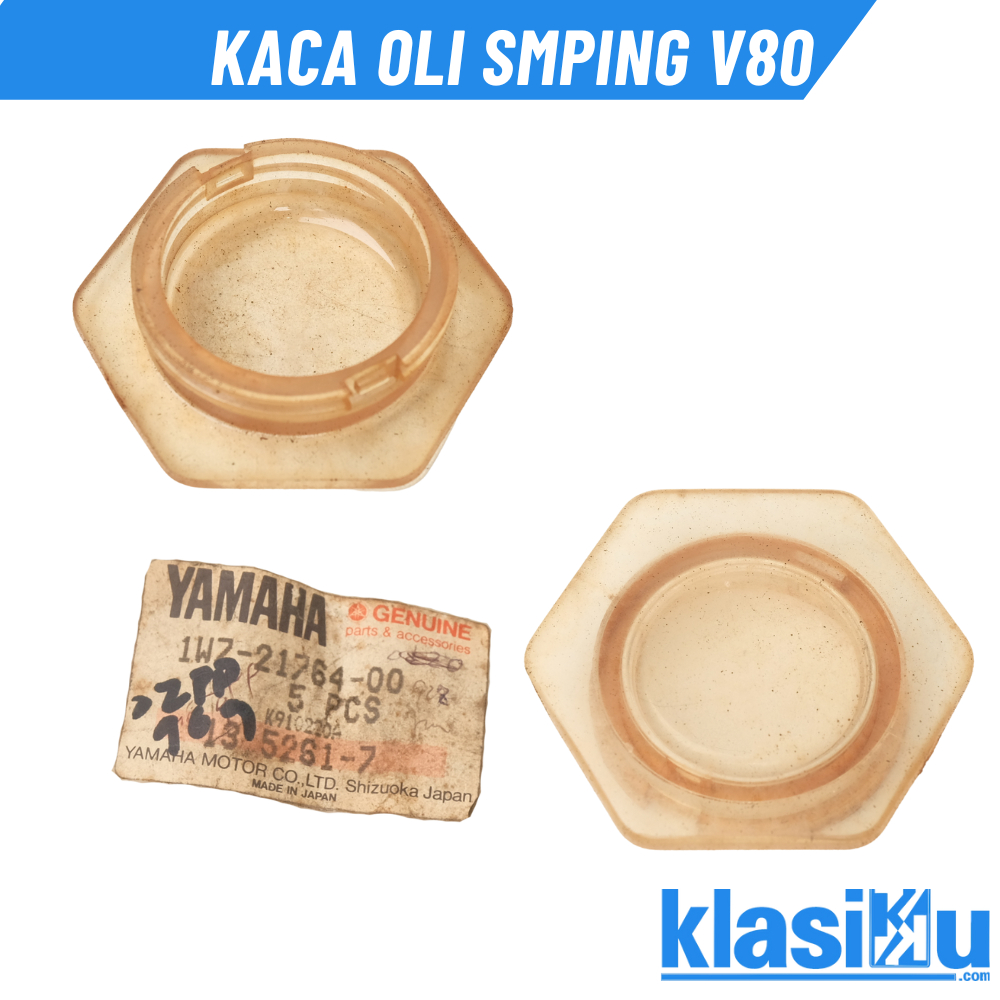 Kaca Intip Oli Samping Yamaha V75 V80 Original Nos