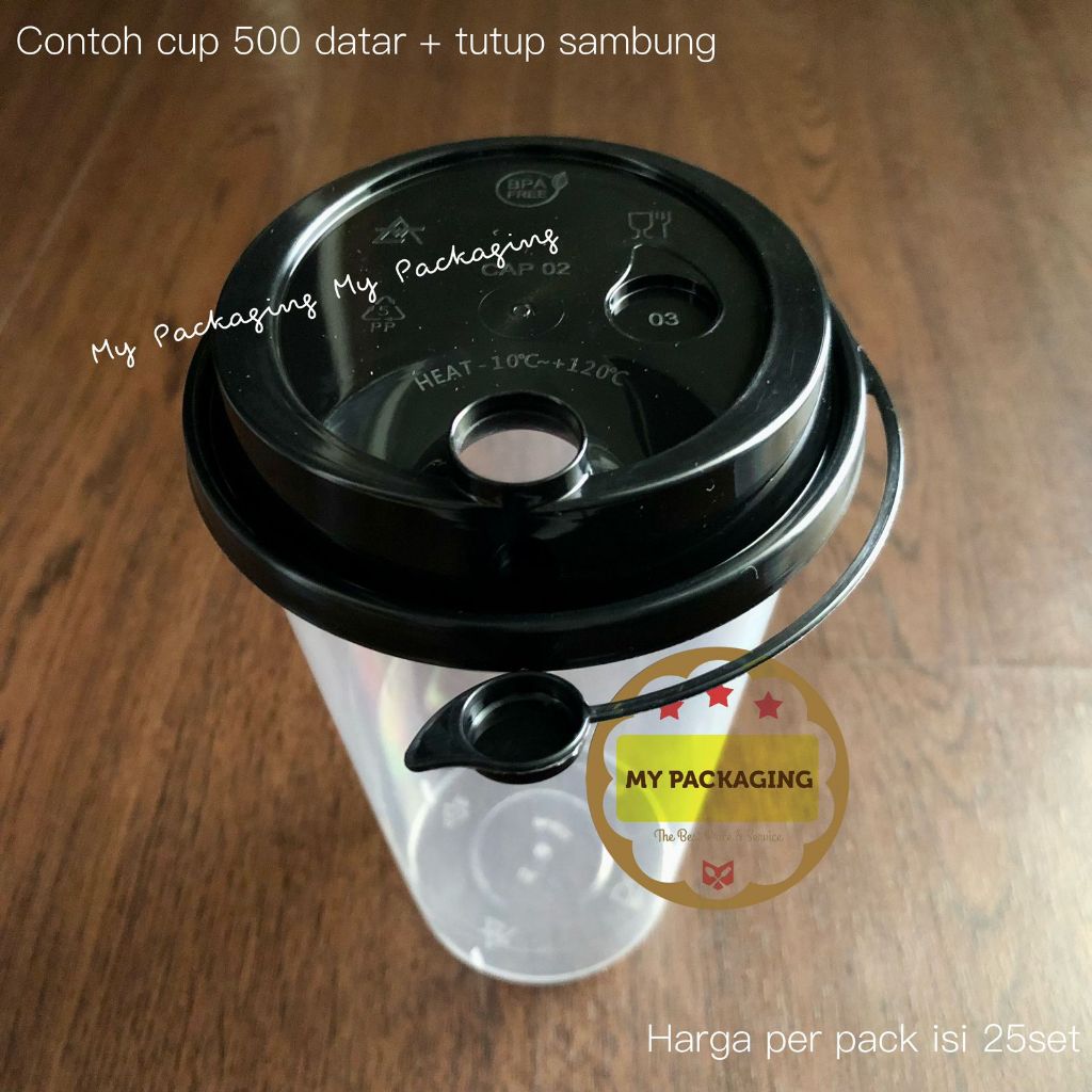

Ukf5Pc6F4H (Kuliner.Kita) Gelas Plastik Boba / Thinwall Cup Pp Injection 500Ml 16Oz