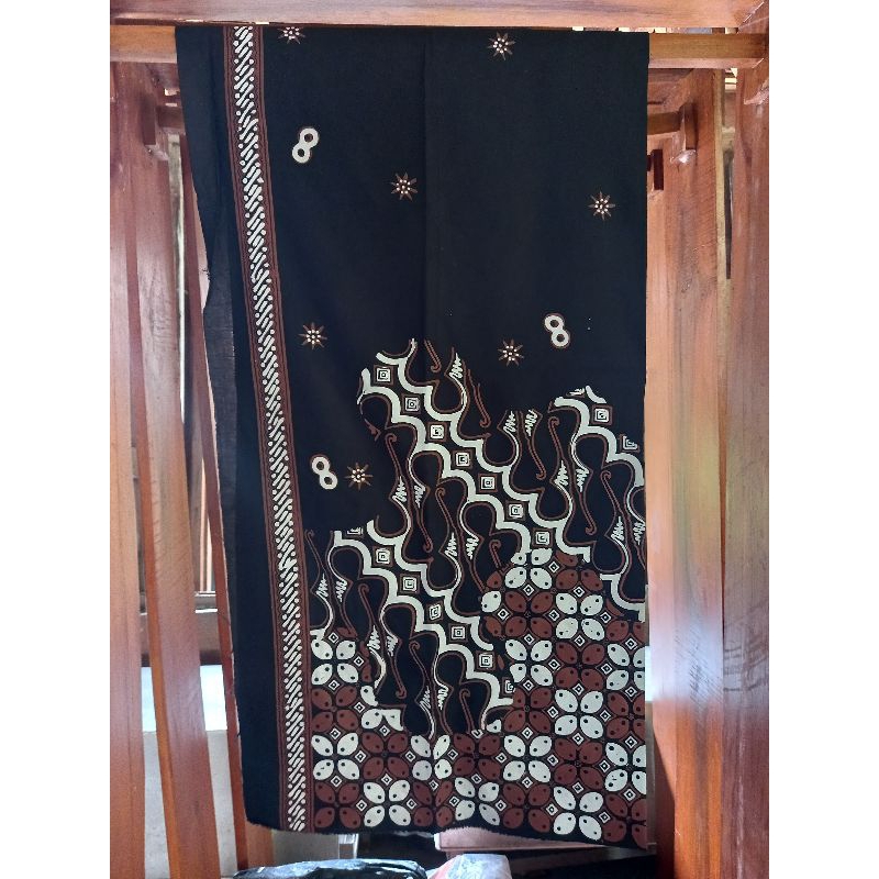 KAIN BATIK ∣∣ BATIK GEBLEK RENTENG MIX MOTIF PA RANG DAN KAWUNG ∣∣ 200x115CM