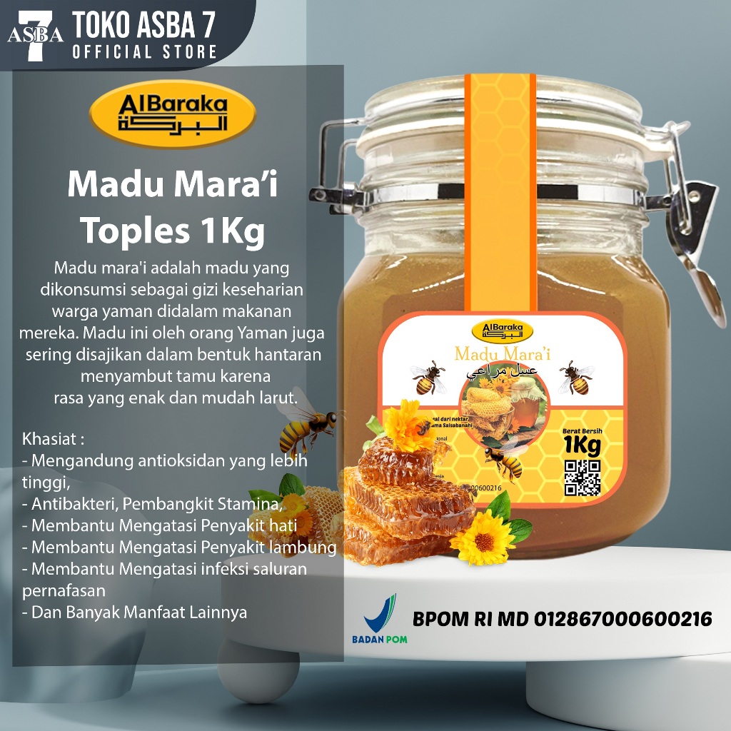 

AL BARAKA MADU MARAI TPLS 1KG